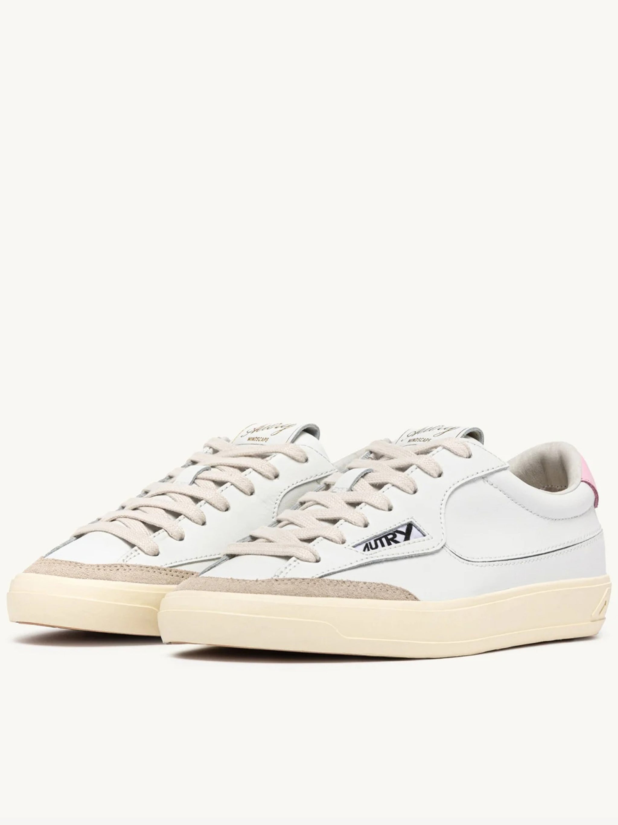 Windscape Low White Leather | Calzature