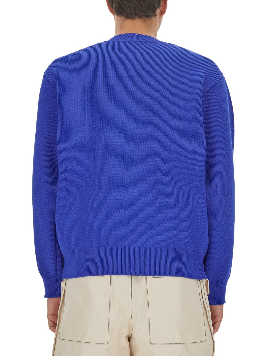 Regular Fit Shirt Blue Polyester Jumpers