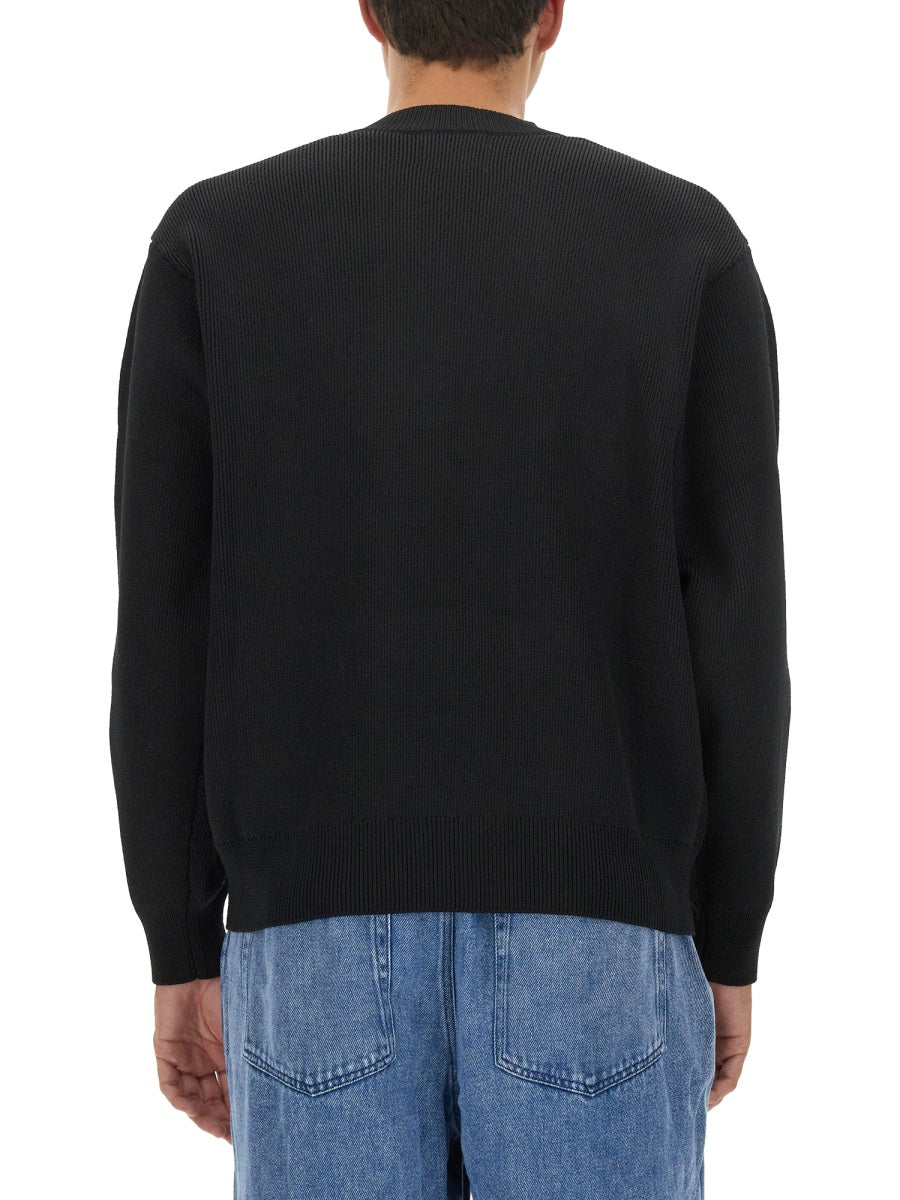 Regular Fit Black Ayler Shirt Polyester Jumpers