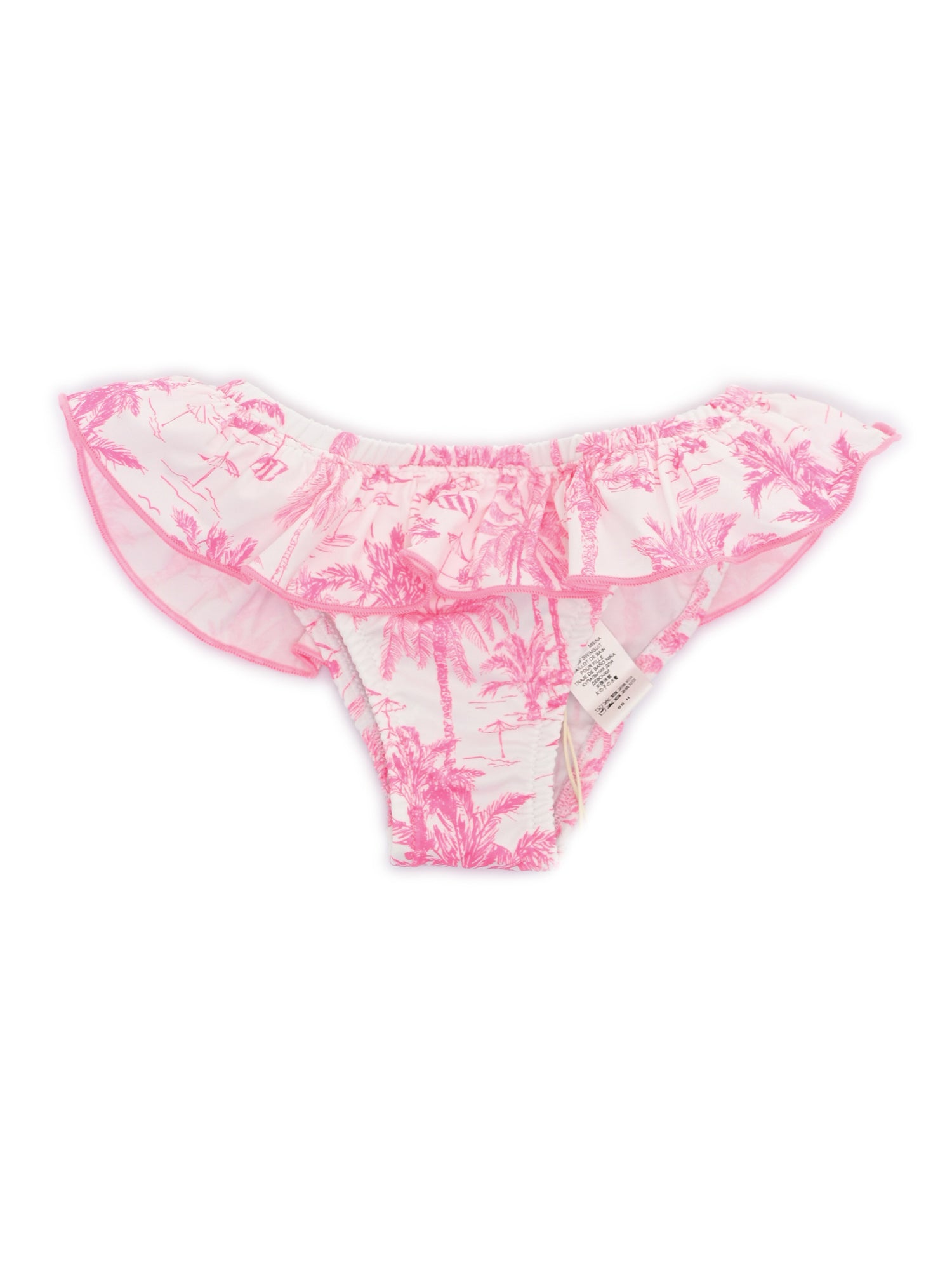 MELLY-SAINT BEACH 23 TAPE Pink Polyamide Elastane Costume
