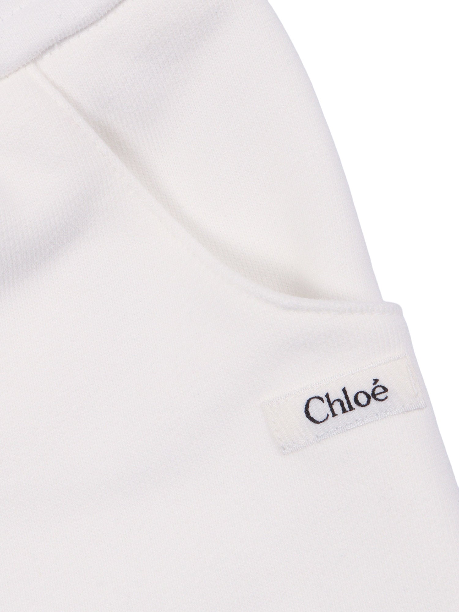 Shorts White Cotton Fabric 2
