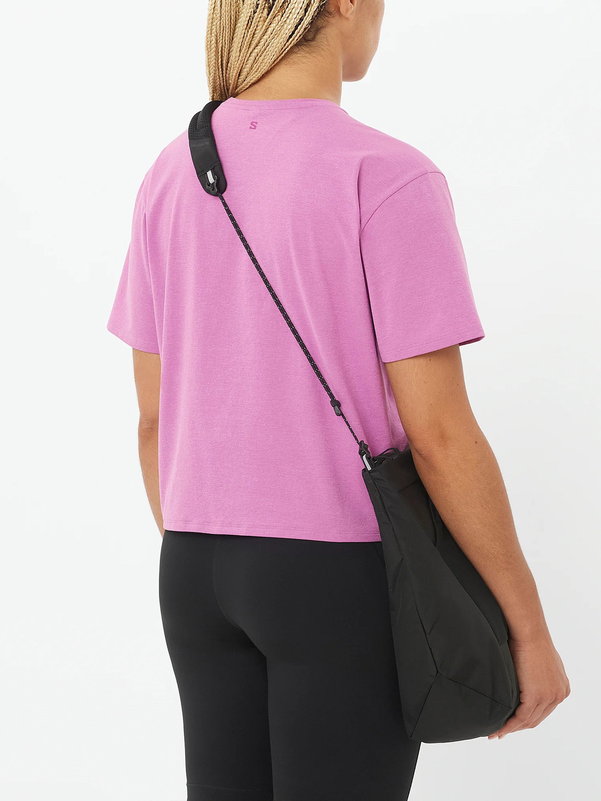 Trackline T-Shirt Pink & Purple