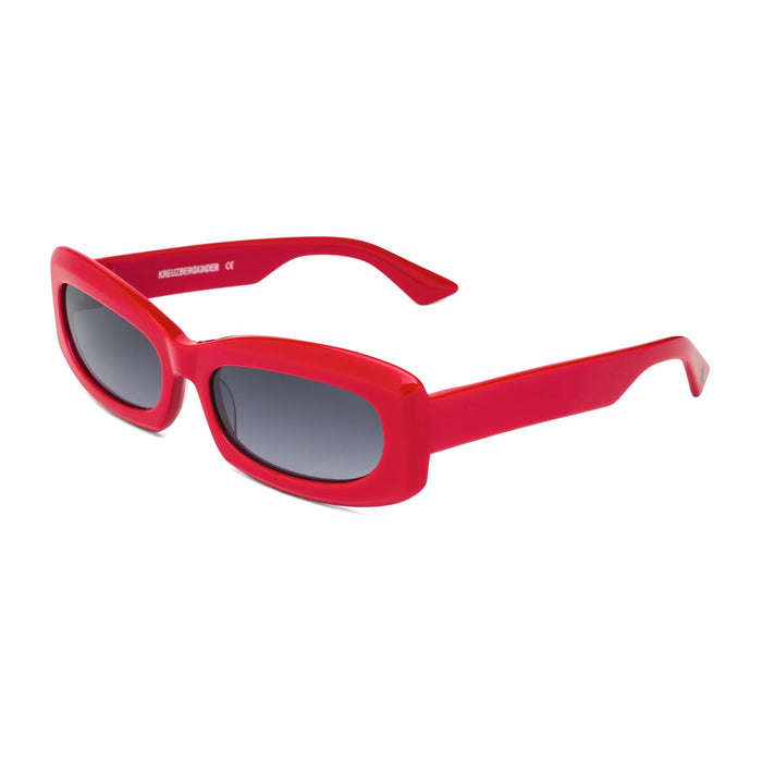 Nadine Rosso Celluloid Occhiali Sole