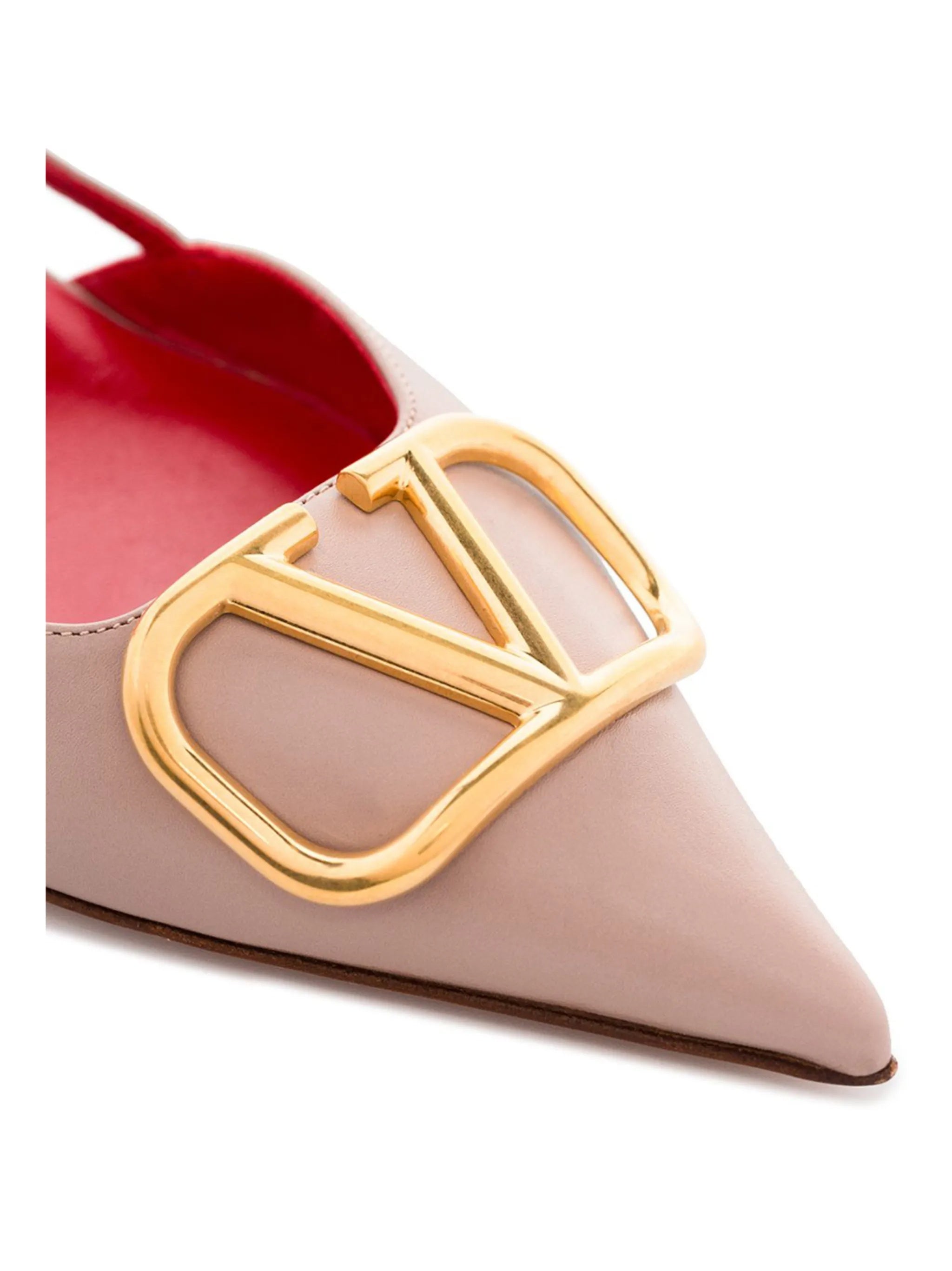 Sling Back Brown Calzature