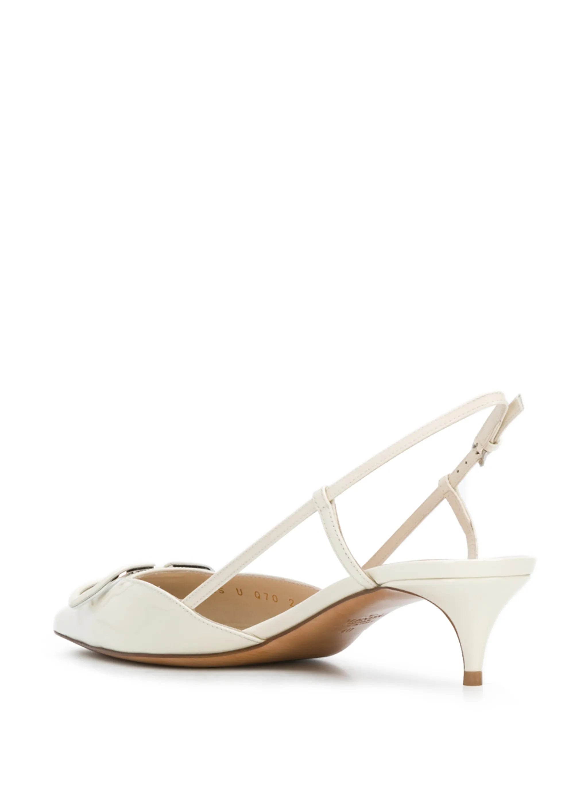 Sling Back Black Calzature