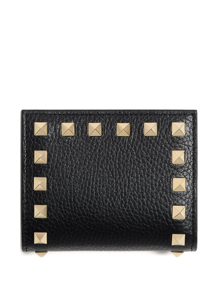 Flap French Wallet Black Portafoglio