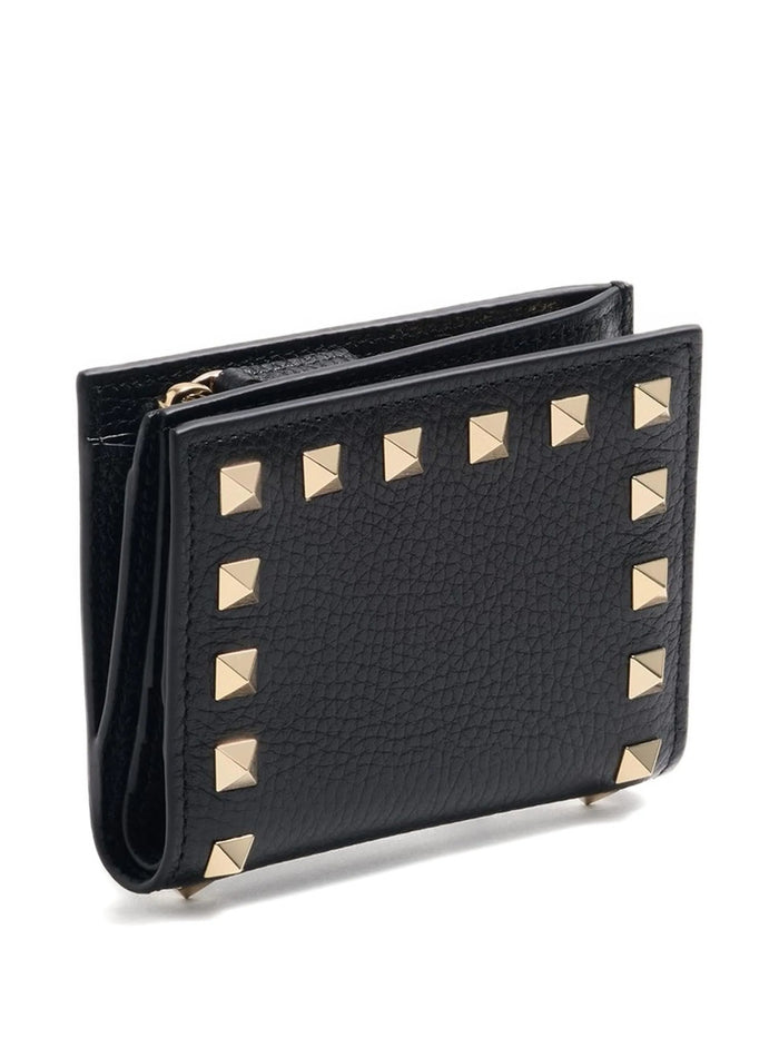 Flap French Wallet Black Portafoglio
