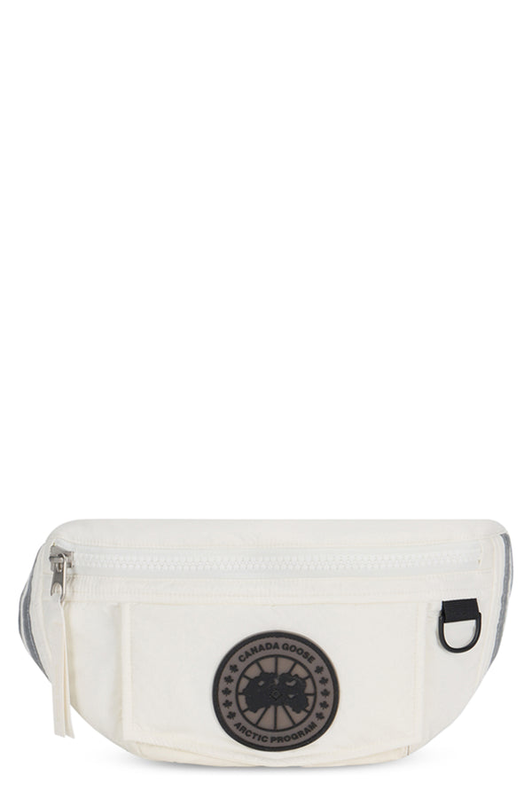 Belt Bag Technical Fabric White Polyamide