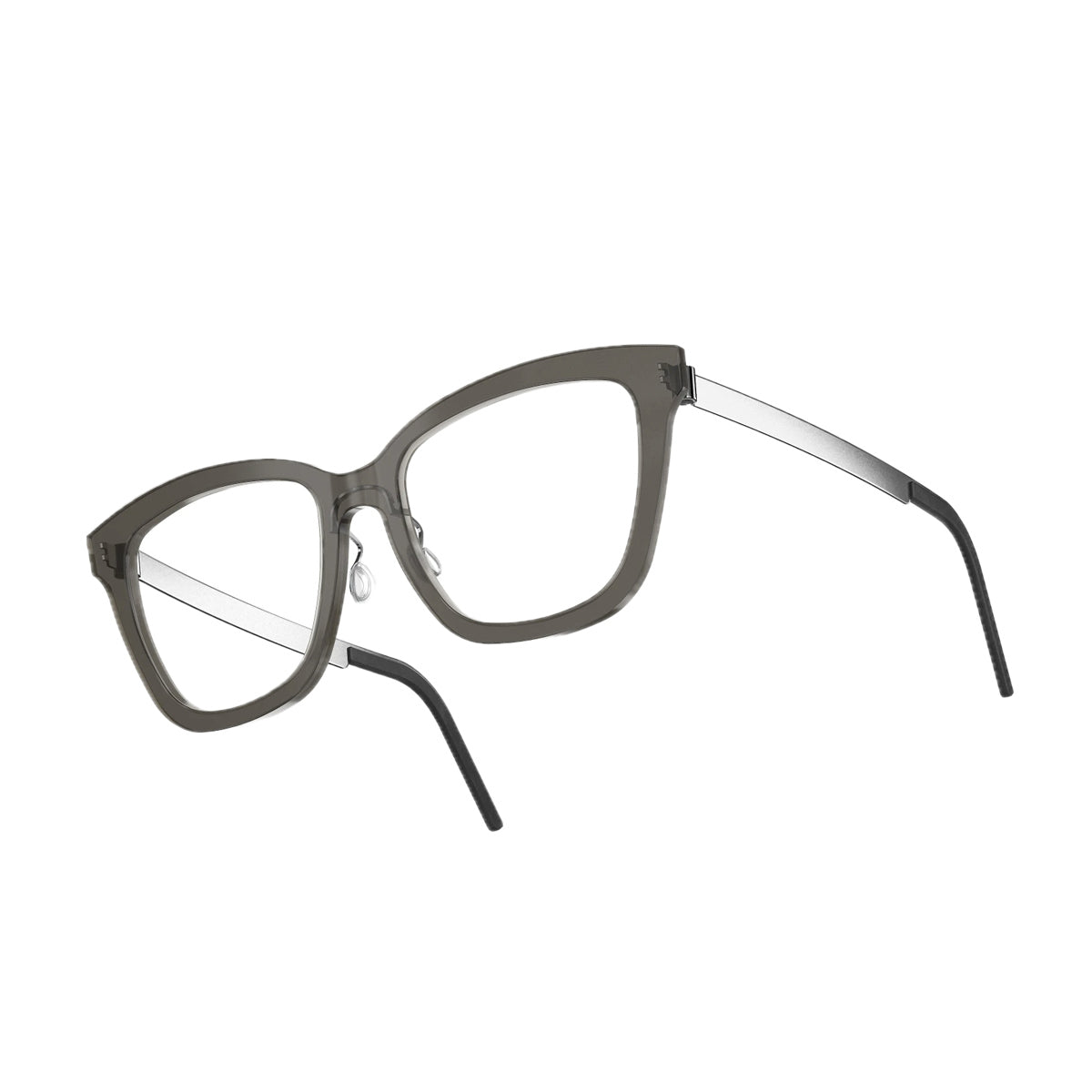 Acetanium 1186 AK83:K272-P10 Marrone-Grigio Acetate/titanium Occhiali Da Vista