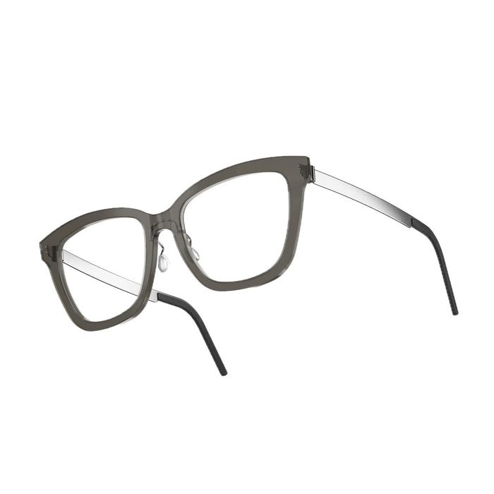 Acetanium 1186 AK83:K272-P10 Marrone-Grigio Acetate/titanium Occhiali Da Vista