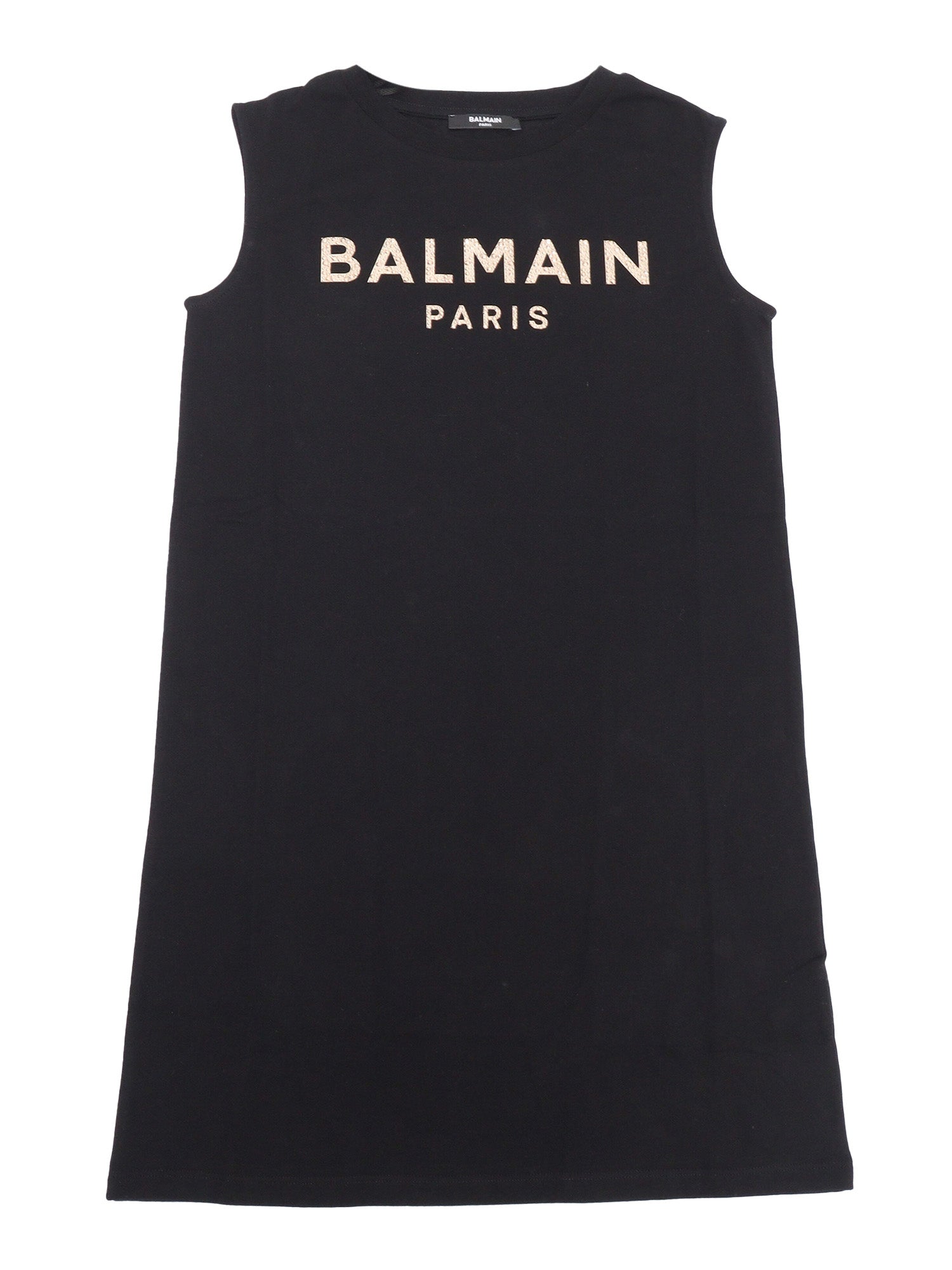 JERSEY DRESS Black Cotton