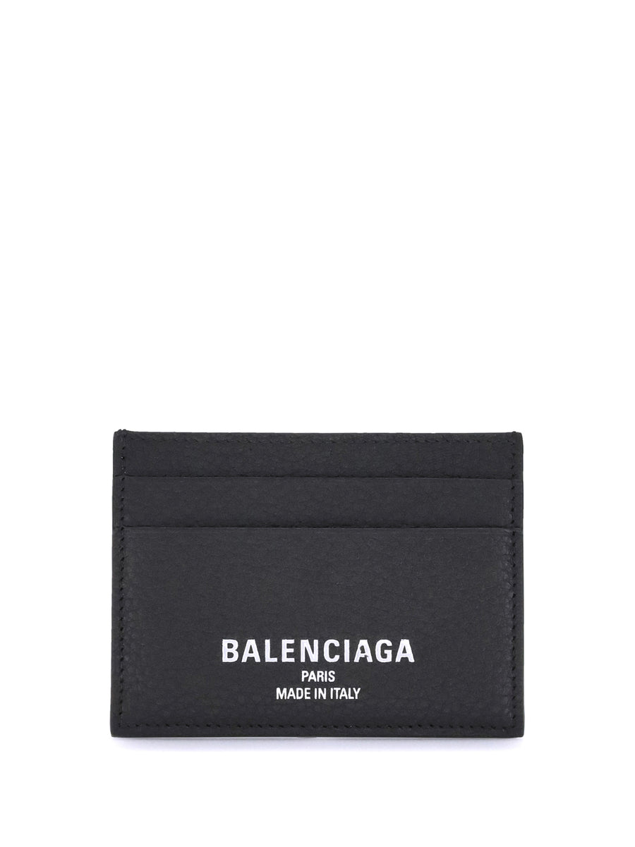 Leather Card Holder Black Calf Bos Taurus Umbrellas
