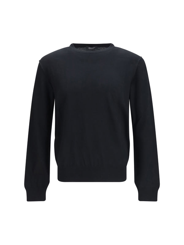 Aragona Cashmere 100% Merino Wool Ovis Aries sweater in black