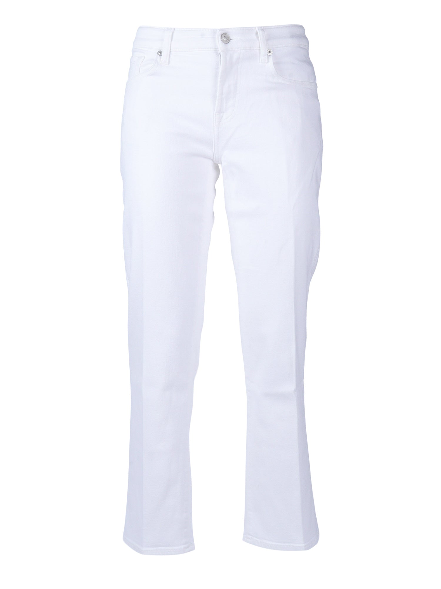CALIE STRAIGHT ANKLE Soleil White Jean