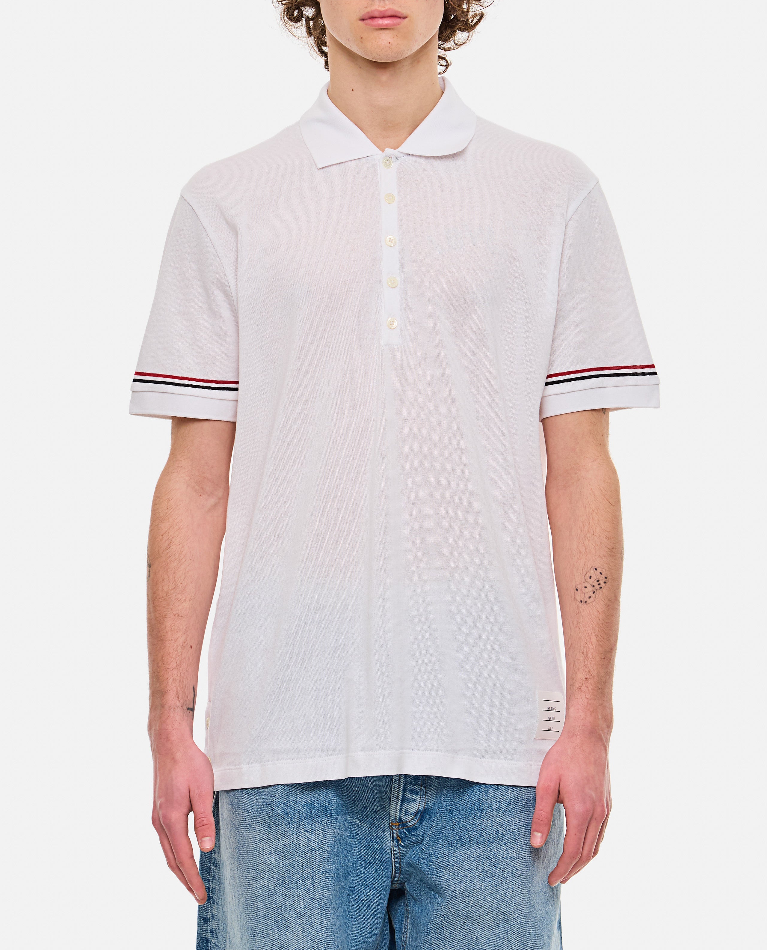 Thom Browne T-Shirts And Polos White