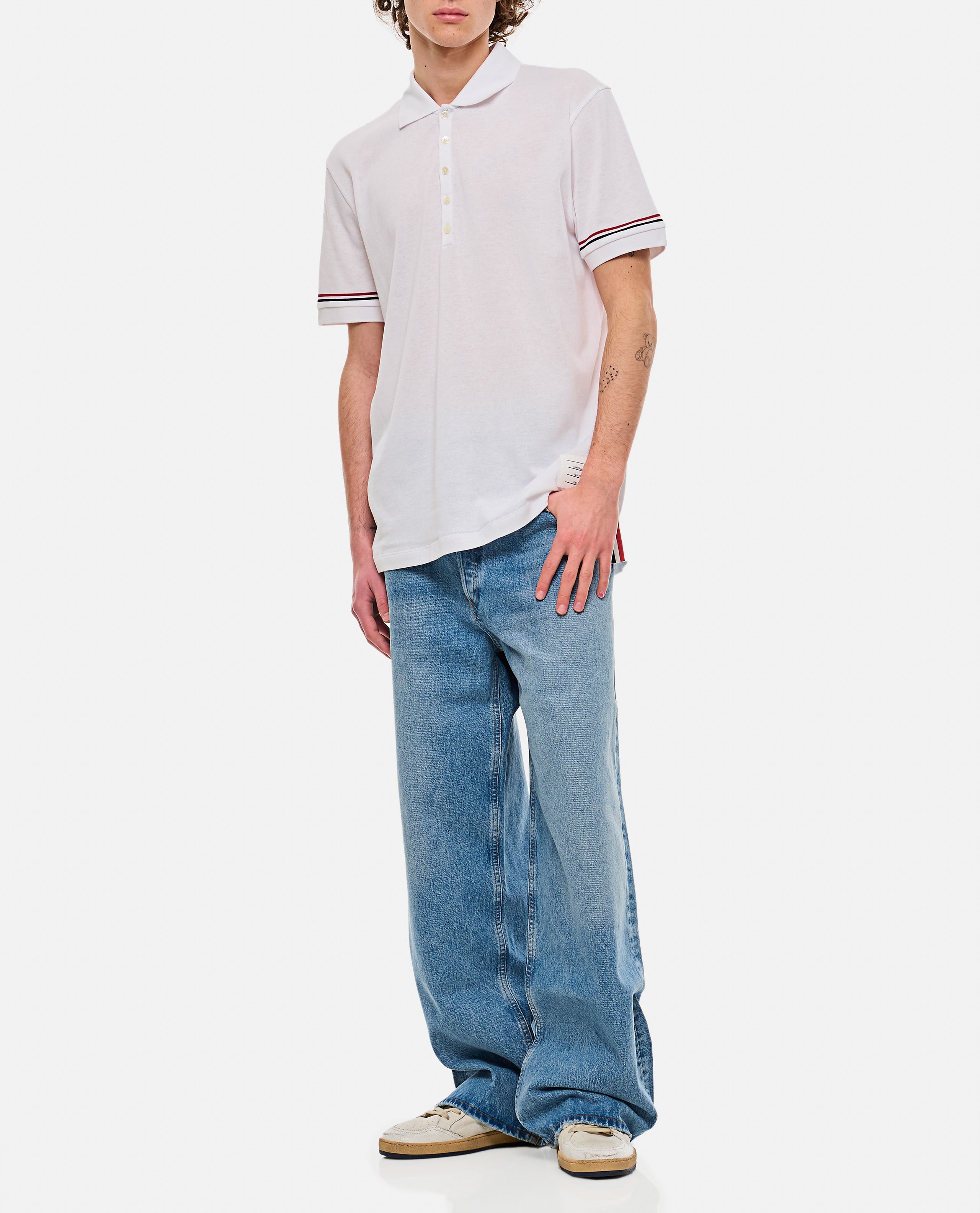Thom Browne T-Shirts And Polos White
