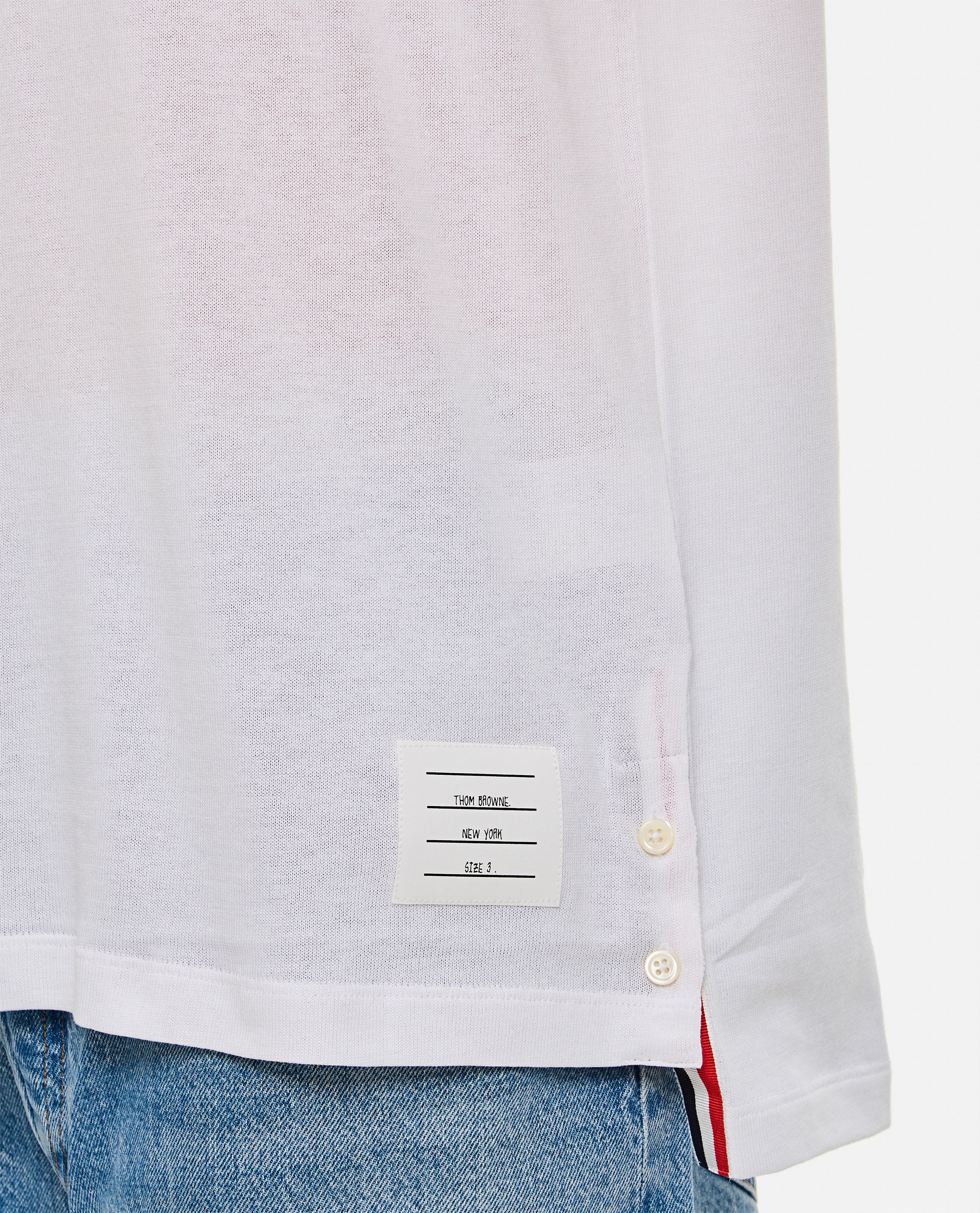 Thom Browne T-Shirts And Polos White