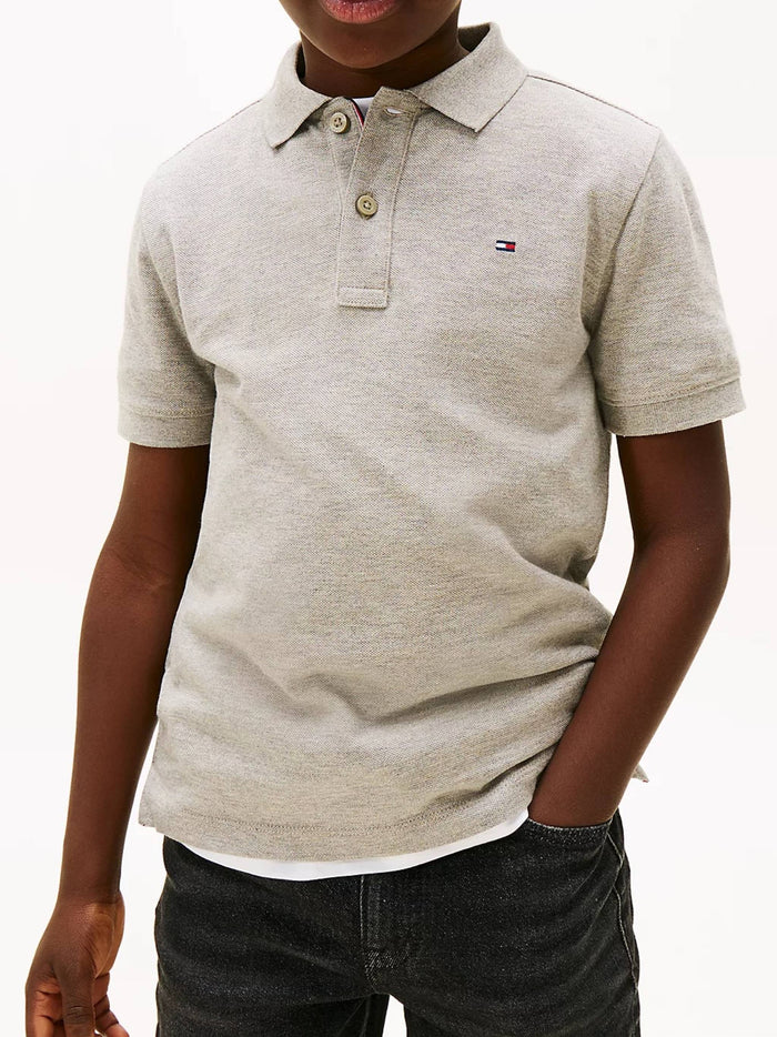 Flag Polo Ss Grey