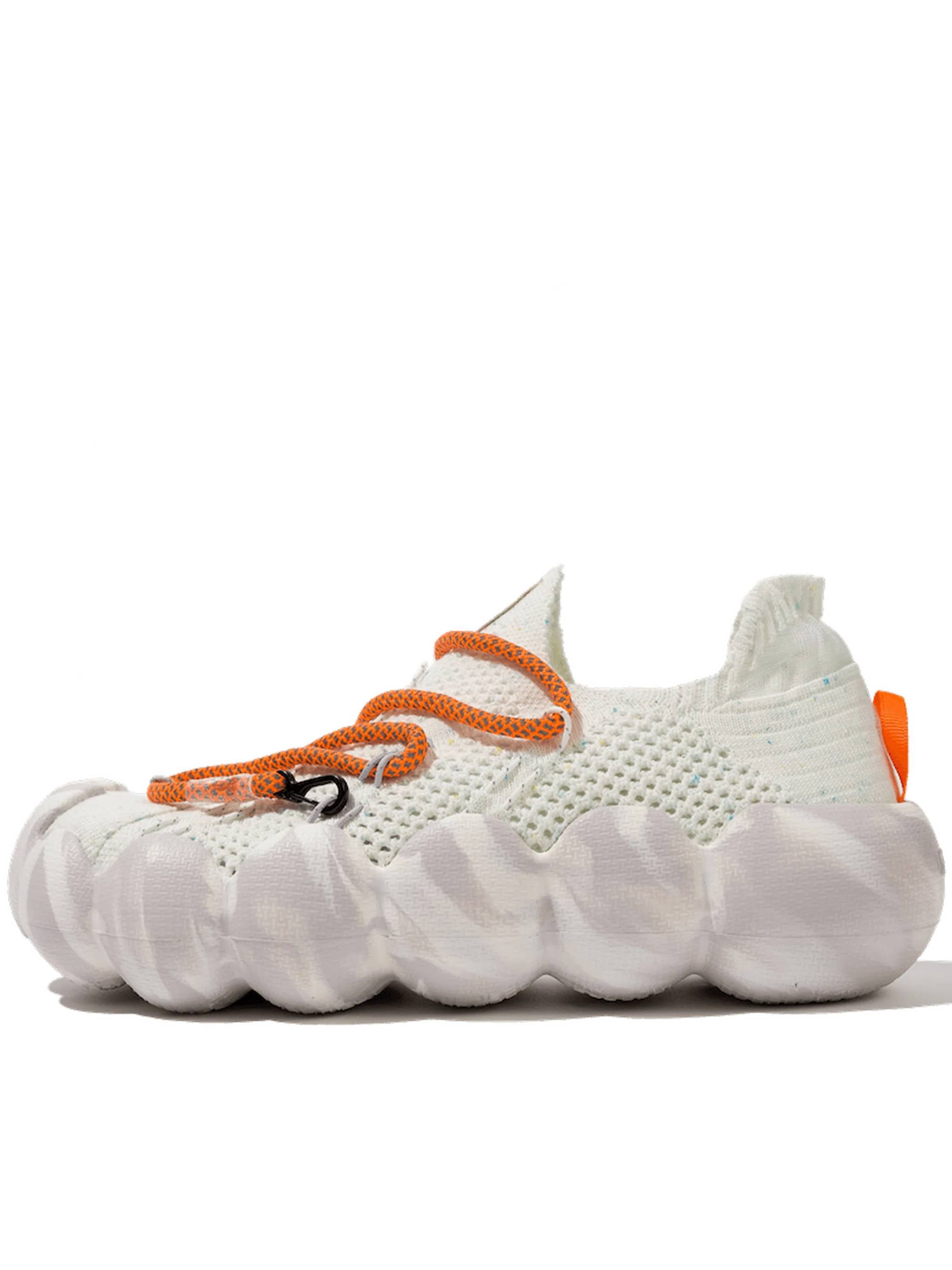 Knit Apres Mule White Calzature