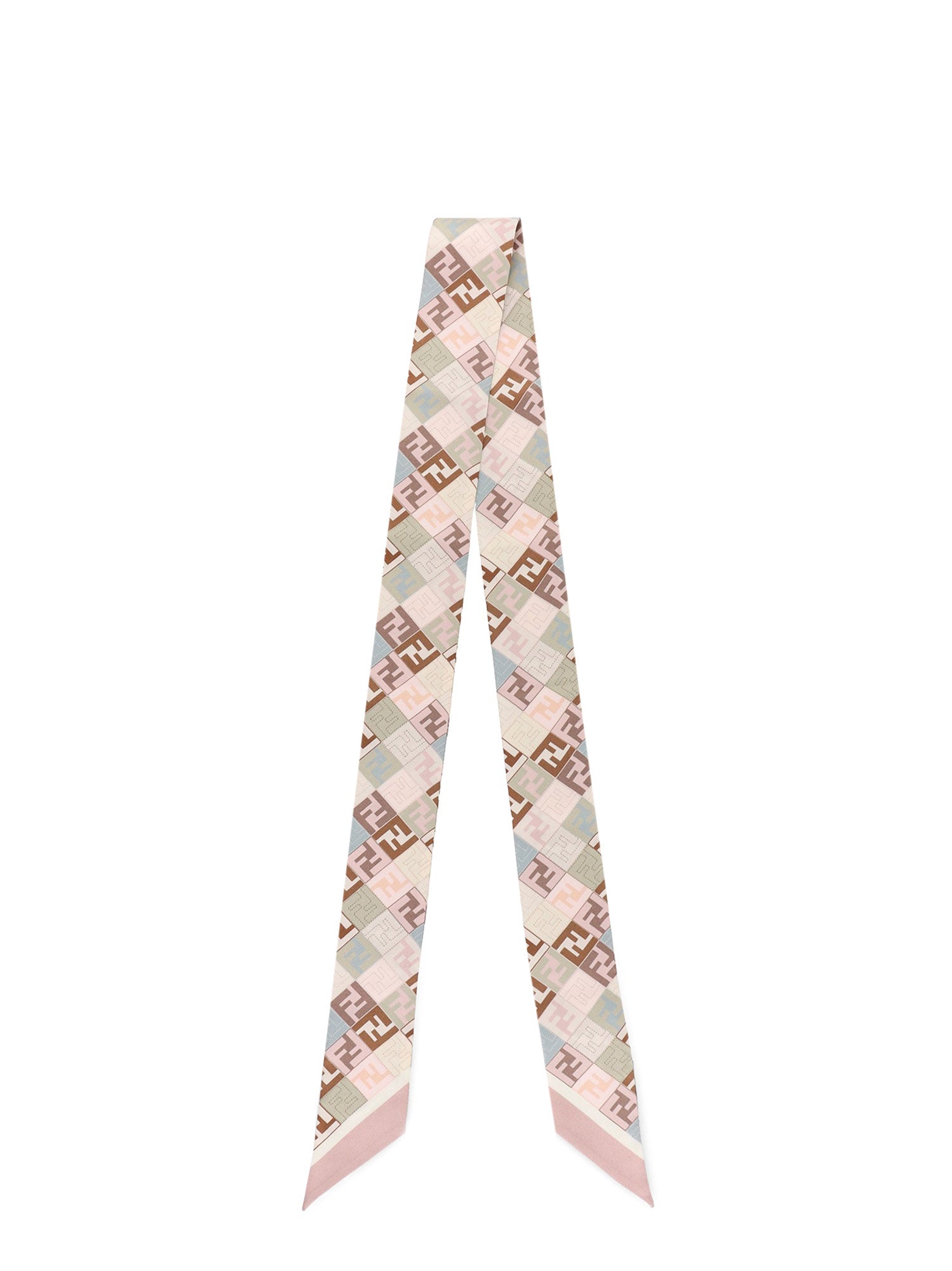 Fendi Scarfs Beige Seta