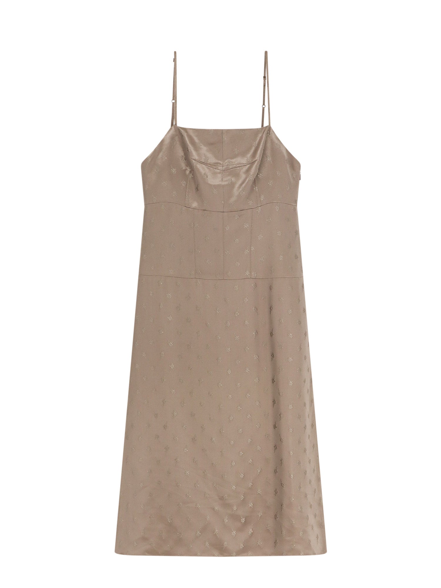 Fendi Dresses Beige Seta Viscosa