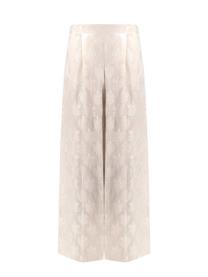 Fendi RTW White Seta Viscosa