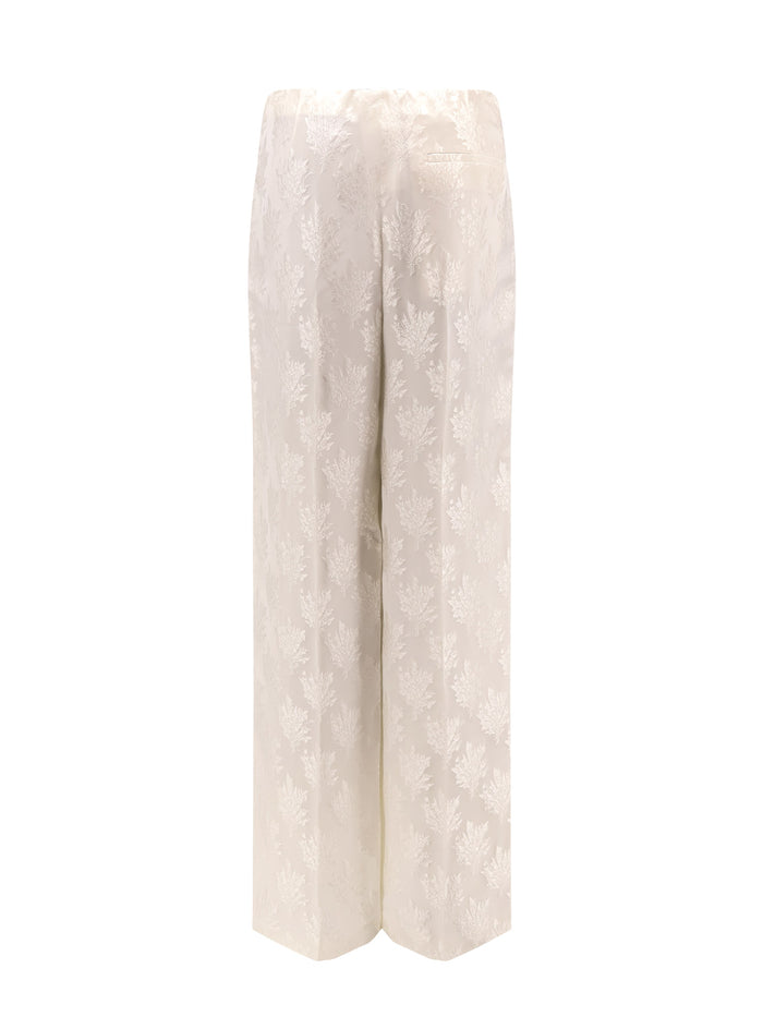 Fendi RTW White Seta Viscosa
