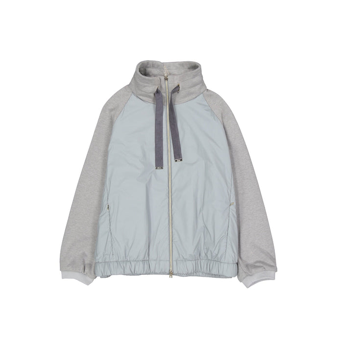 Herno Bomber Jacket Gray Polyamide