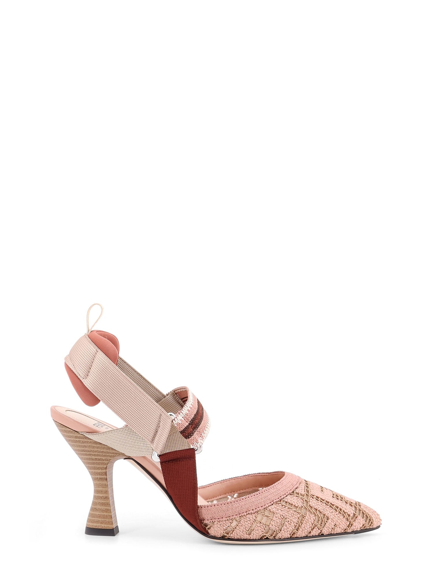 Fendi Sandals Pink Poliammide