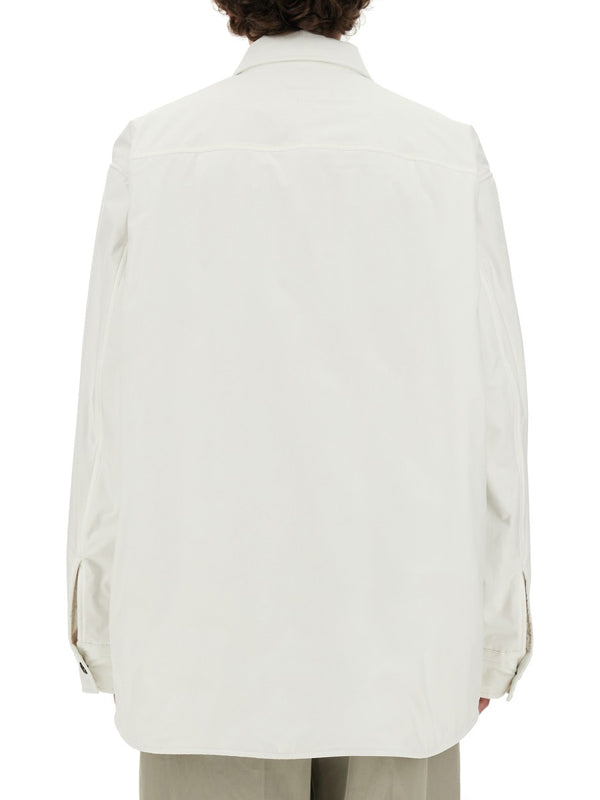 Padded Jacket White Cotton