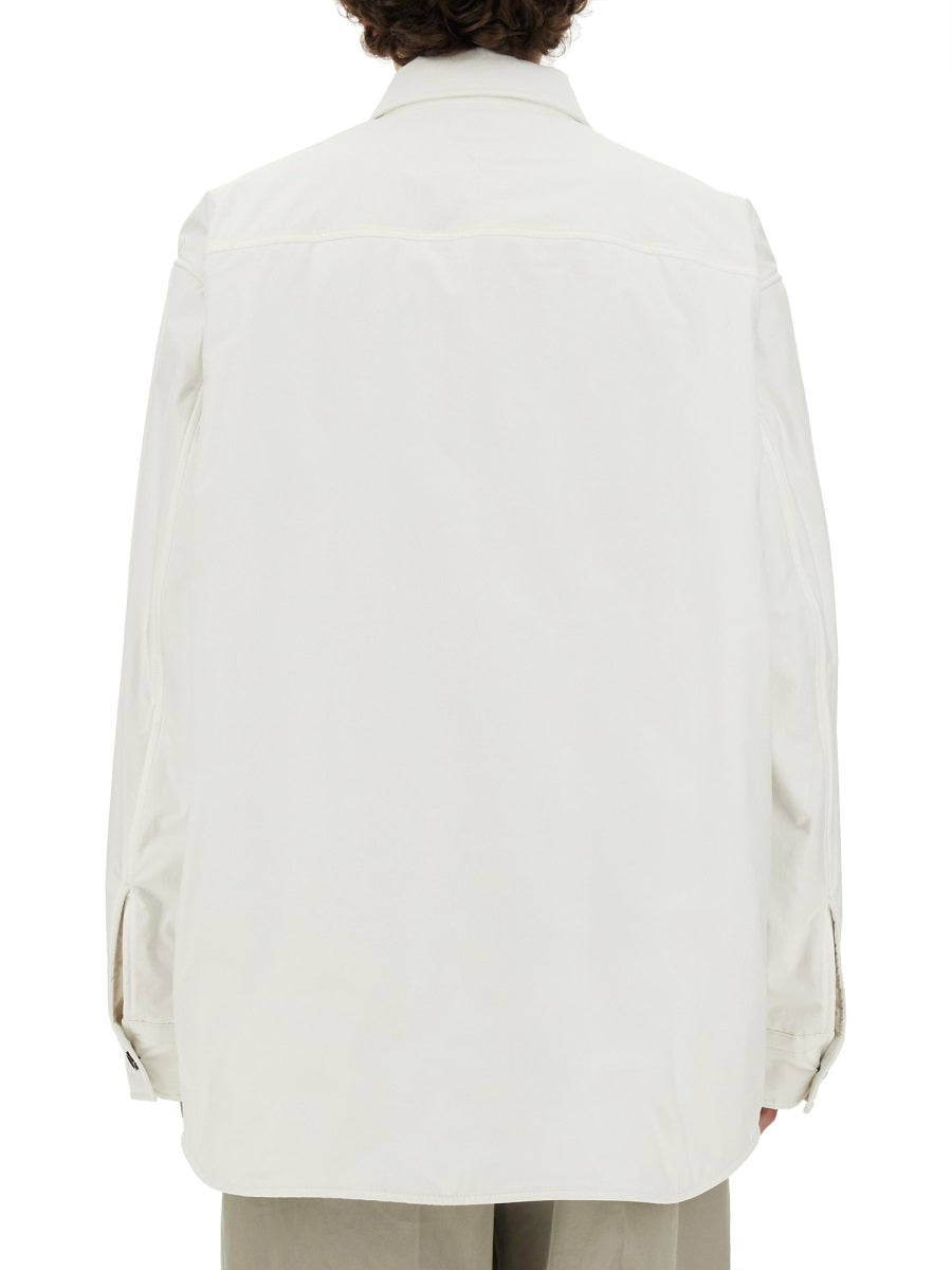 Padded Jacket White Cotton