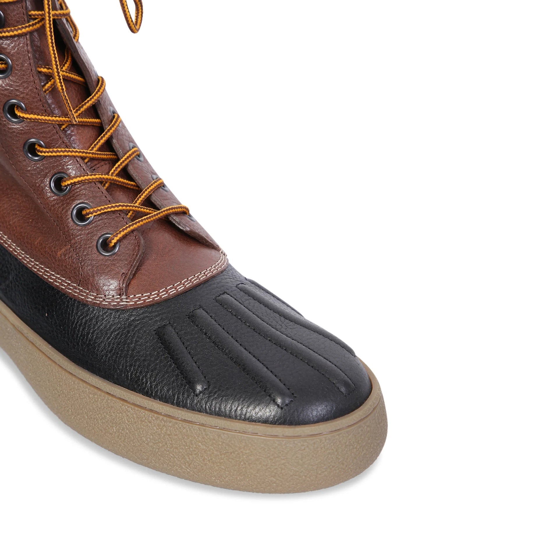 Tods X Moncler Palm Angels Leather Boots Brown Calf