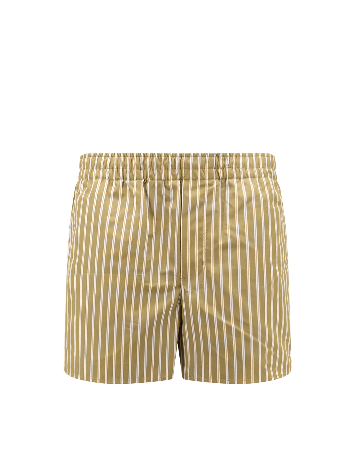Ami Paris Shorts Green Cotone