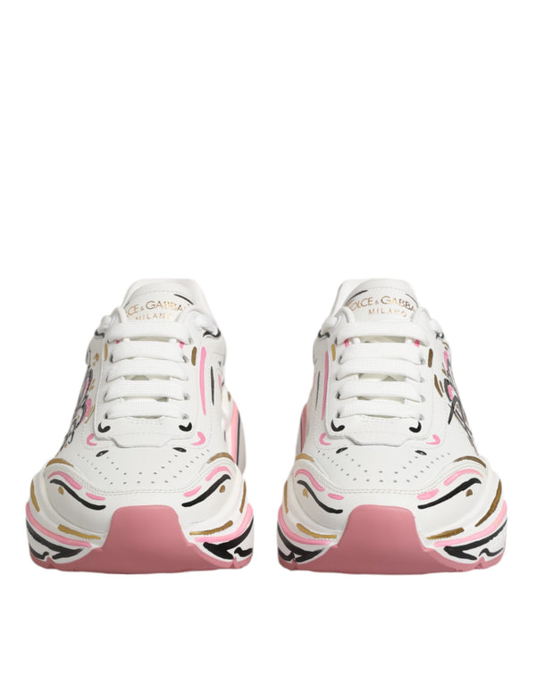 Dolce & Gabbana 100% Calf Leather sneaker in white