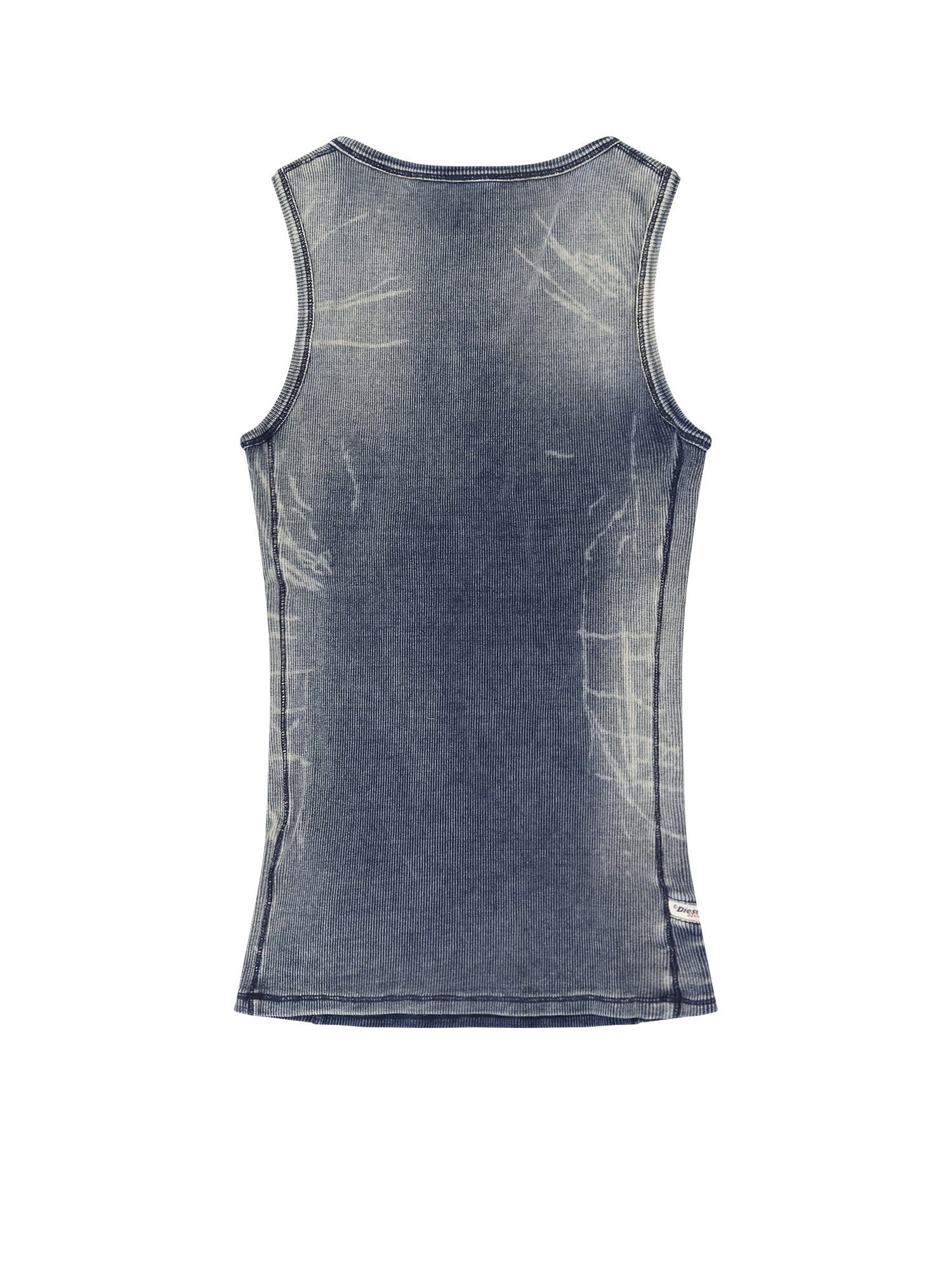 Diesel T-Shirts And Polos Blue Cotone Elastane
