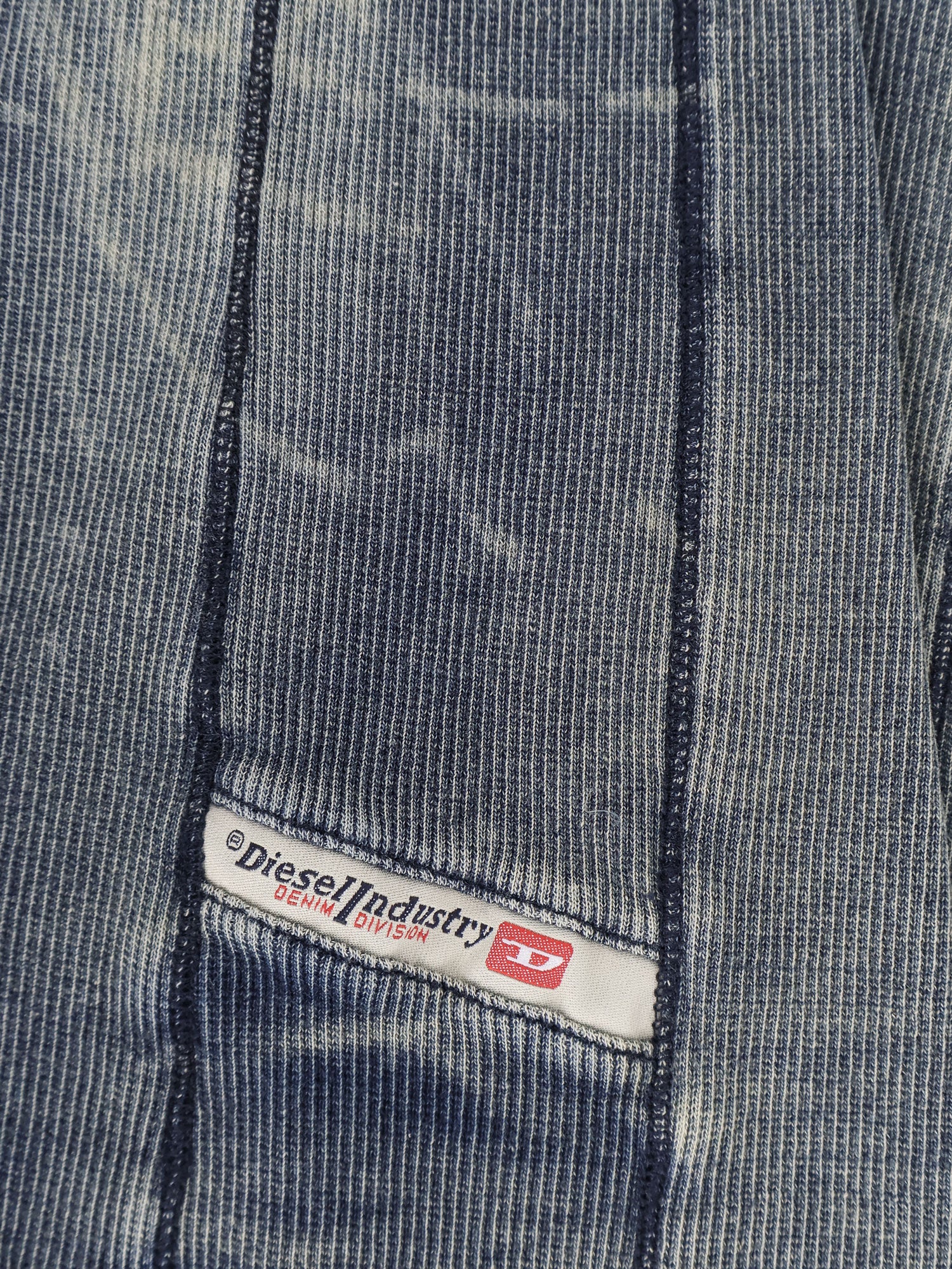 Diesel T-Shirts And Polos Blue Cotone Elastane