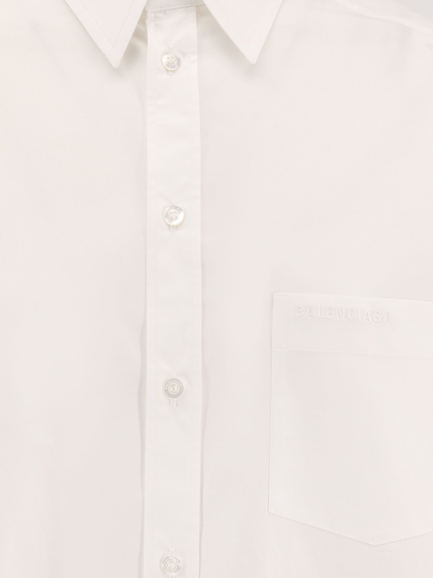 Balenciaga Shirts White Cotone