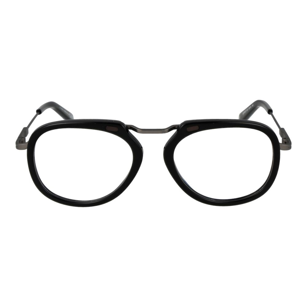 Black Metal Glasses (frames) Accessory