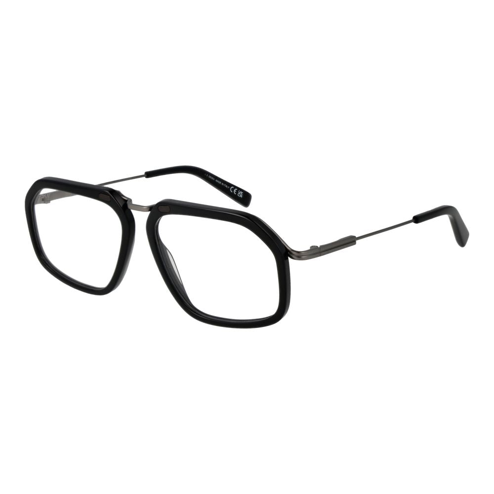 Black Metal Glasses (frames) Accessory
