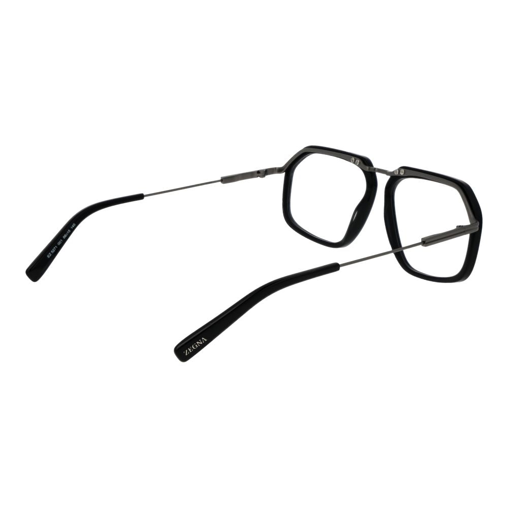 Black Metal Glasses (frames) Accessory