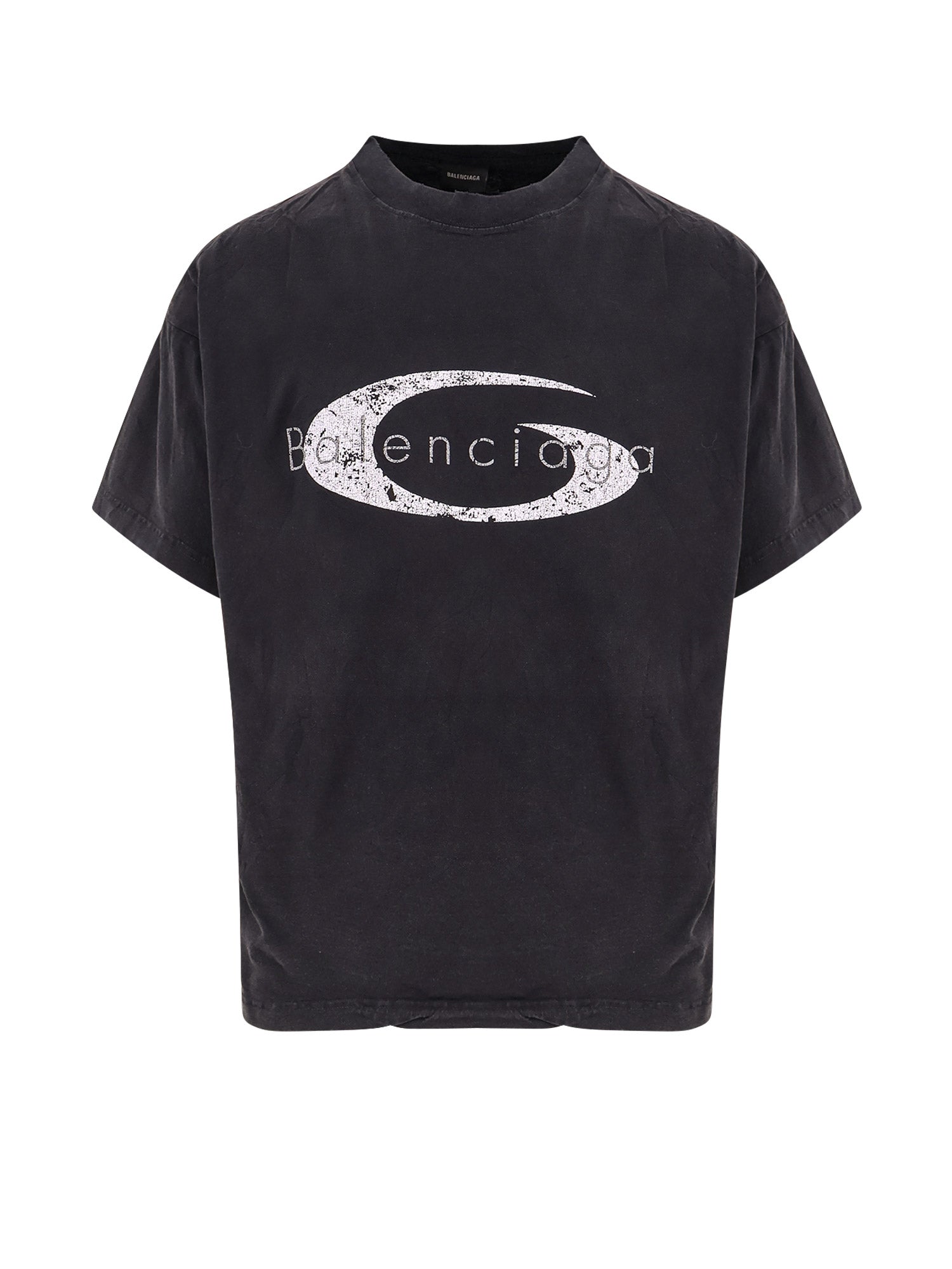 Balenciaga T-Shirts And Polos Black 100 % Cotone
