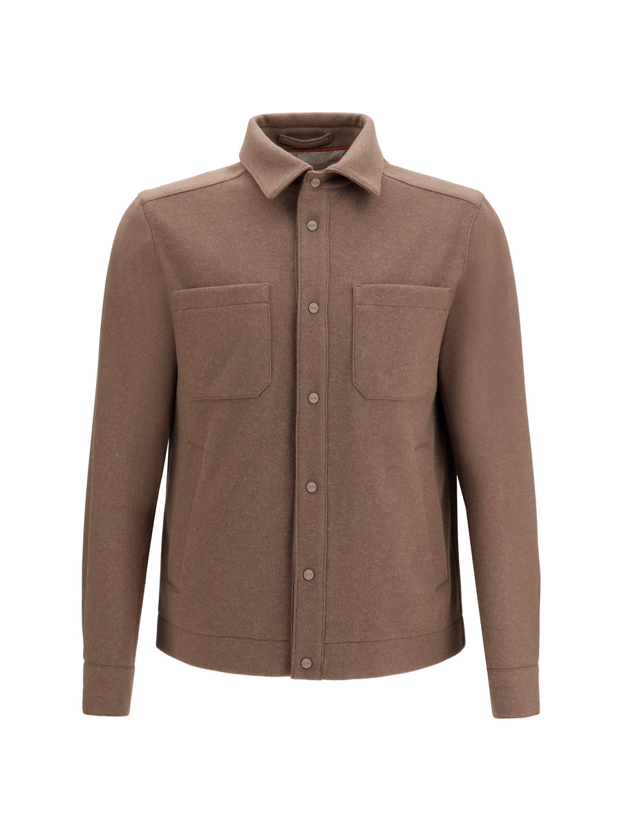Herno 80% Polyester jacket in brown