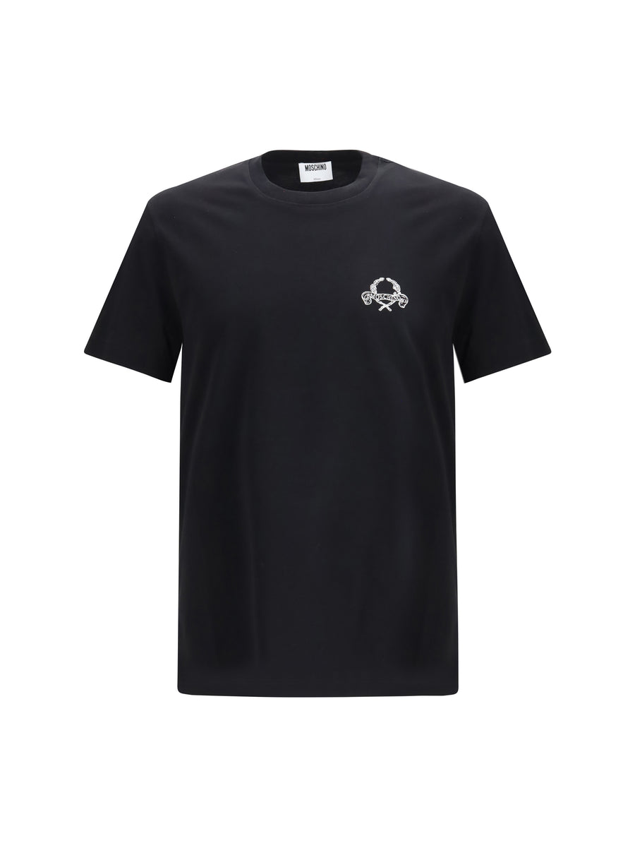Moschino 100% Cotton t-shirt in black