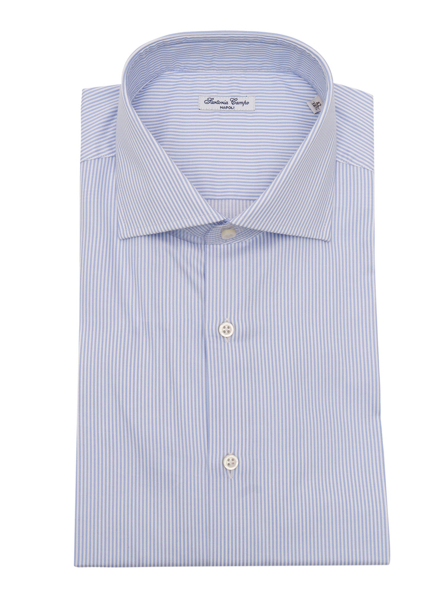 Mens Shirt Light Blue Cotton