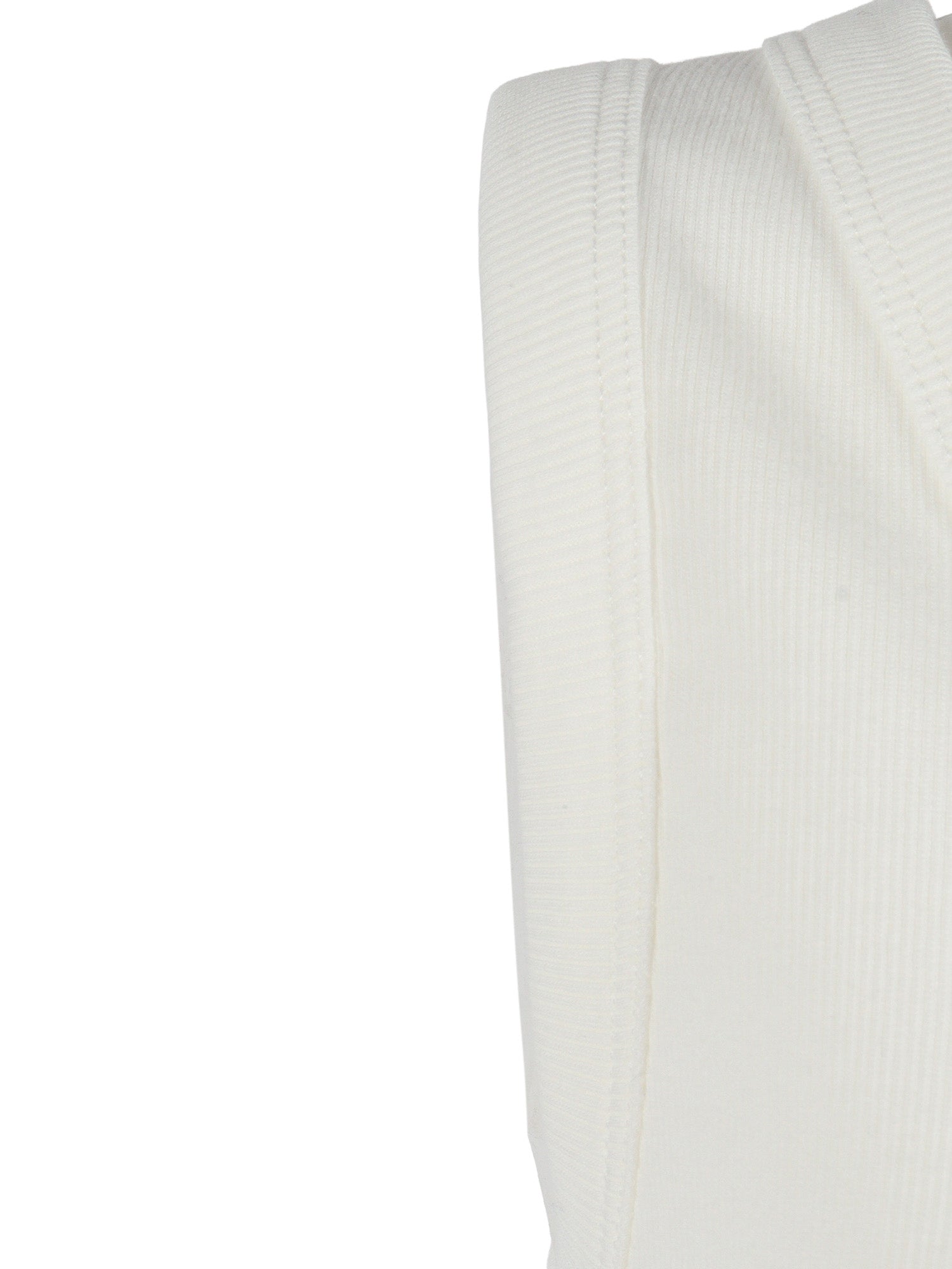 TOP White Cotton Elastane