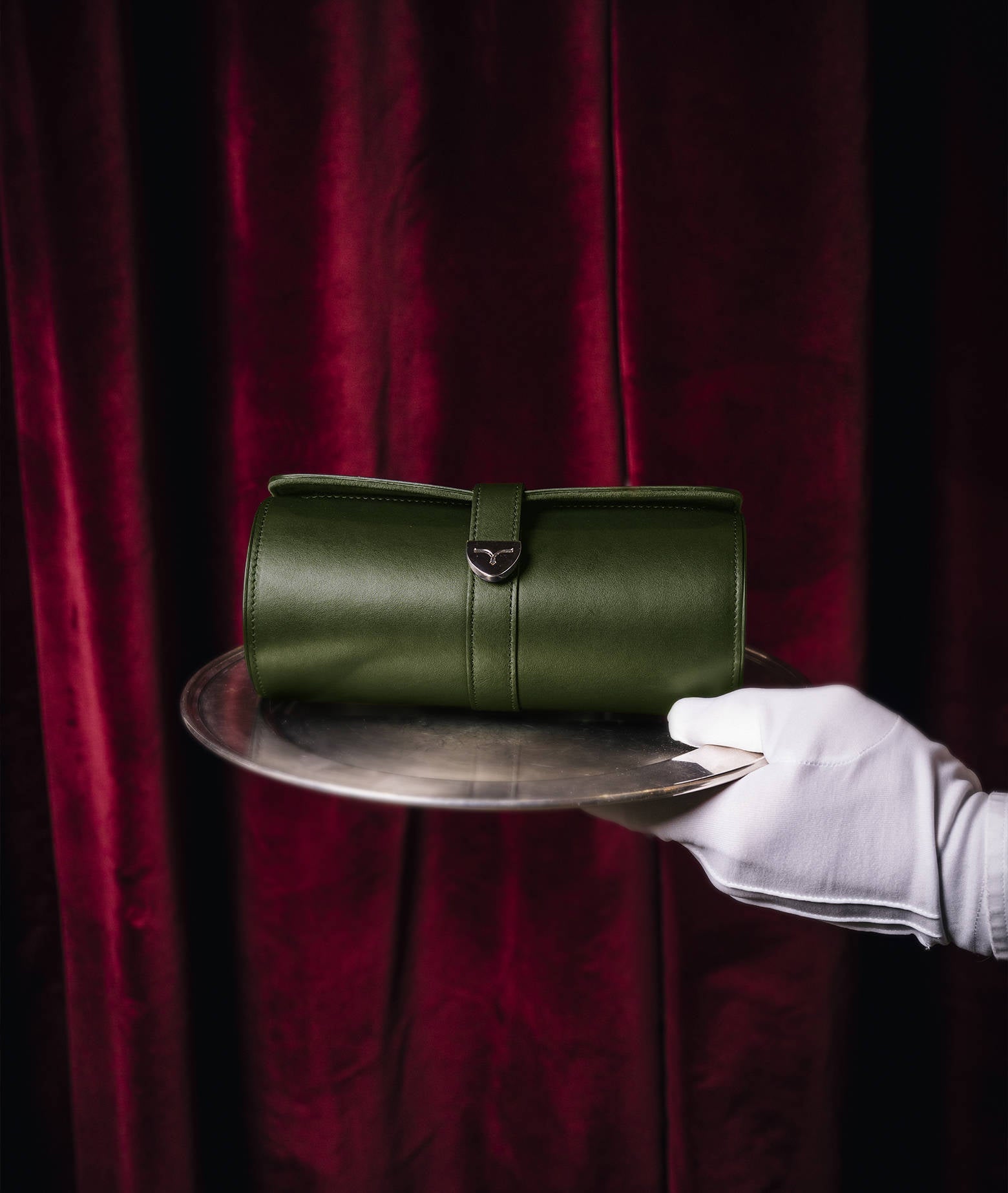 Travel Watch Case Olive