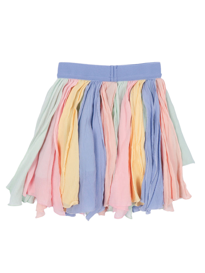 Skirt Light Blue Viscose