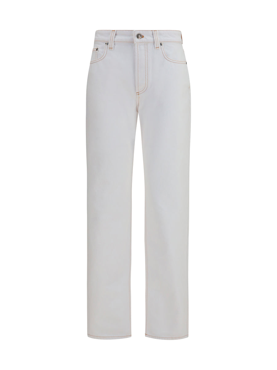Versace 100% Cotton jeans in white