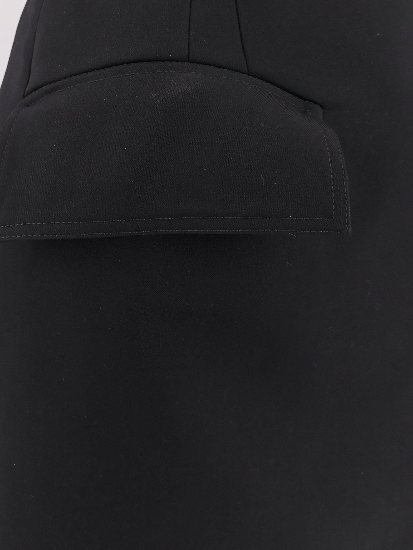 Alexander McQueen Skirts Black Lana Certificata