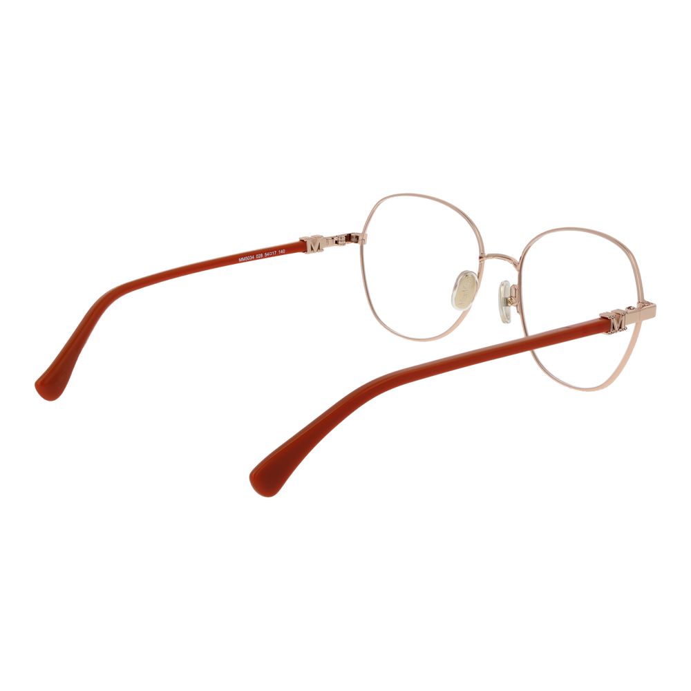 Gold Metal Glasses (frames) Accessory